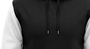 Sudadera con Capucha para Hombre, 100% Algodón, Talla Grande, Cierre Frontal con Cremallera, Color Sólido, Forro Polar, con Logotipo Personalizado, Ropa de Invierno - Product Image 3