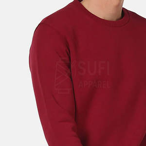 Service OEM Fabriqué en coton 100% de haute qualité, respectueux de l'environnement, à séchage rapide, respirant, sweat-shirt décontracté d'hiver uni pour homme - Product Image 6