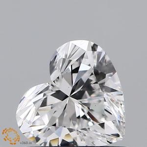 Igi เพชรรูปหัวใจที่โตแล้ว0.61กะรัตเพชรที่ใช้ในห้องปฏิบัติการ VS2ความชัดเจนสำหรับแหวนหมั้นหรือเครื่องประดับ - Product Image 1