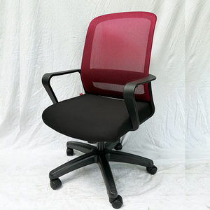 HOM1089-01 Ergonomic Office Chair Minimalist Swivel Base Adjustable Headrest Foldable Anti-Fatigue Backrest Foam Fabric PP <b>Stand</b> - Product Image 2
