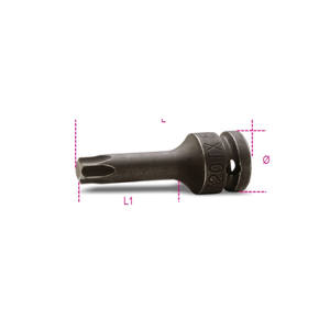 Llaves de Tubo con Punta Cuadrada Hembra de 1/2 Pulgada, Fosfatadas, para Tornillos Torx - Product Image 1