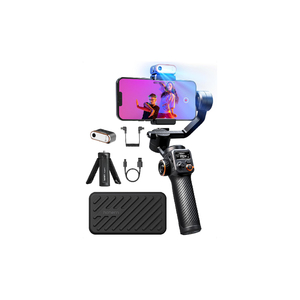<span class=keywords><strong>Stabilisateur</strong></span> de cardan <span class=keywords><strong>Hohem</strong></span> iSteady M6 Kit avec contrôle gestuel IA pour <span class=keywords><strong>smartphone</strong></span>, <span class=keywords><strong>stabilisateur</strong></span> de cardan 3 axes avec lumière d'appoint magnétique - Product Image 1