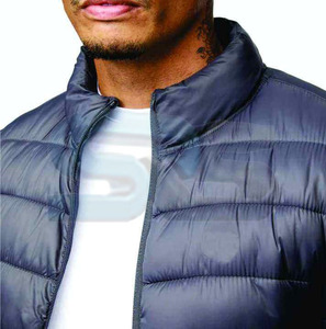 Venta al por mayor de encargo de los hombres burbuja Puffer chaqueta sublimación impresa chaqueta de invierno con capucha gruesa cálida Casual ropa de moda - Product Image 3