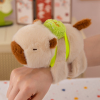 Bracelet à claquer Capybara, jouet en peluche Capybara, bracelet pour enfants, petit ornement suspendu