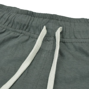 Pantalon d'entraînement décontracté pour homme grande taille personnalisé avec logo personnalisé vêtements de sport droits à taille moyenne délavés en foncé légers pour l'extérieur - Product Image 3