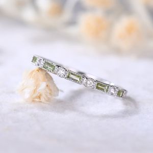 Gorgeous <b>Peridot</b> Gemstone Luxury New Design Solid Gold Fine Jewelry <b>Rings</b> With Real Diamonds <b>Ring</b> - Product Image 2