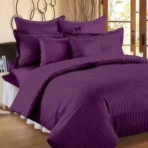 Cubierta de cama de seda púrpura, cubierta de seda púrpura/ropa de cama y lino/muebles para el hogar, 100% algodón de lujo, satén de seda rico, sedoso, supersuave, ropa de cama de la india - Product Image 4