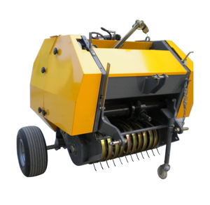 Presse à balles ronde à haute productivité pour ensilage, foin, paille avec moteur, boîte de vitesses - Product Image 5