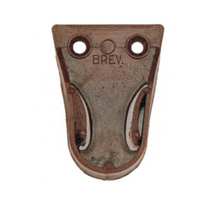 Supporto Laterale per Tubo in Plastica Marrone - Product Image 1