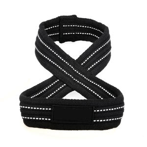 OEM Gimnasio Entrenamiento Fitness Correa Dead-Lift Figura Ocho Levantamiento de pesas Ejercicio Deportes Figura 8 Estilo Levantamiento de pesas - Product Image 6