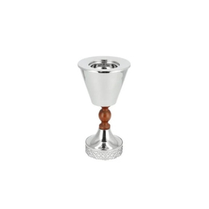 Brûleur d'encens Mabkhara en bois en métal unique porte-encens Bakhoor décoratif pour la maison diffuseur de parfum et appareil d'aromathérapie - Product Image 3