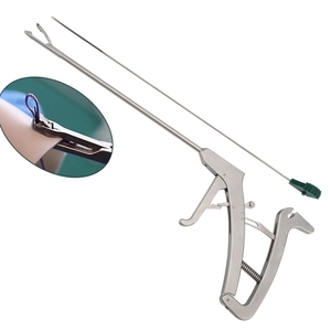 DEBONAIRII DII-VI-92 Aiguille de passage de suture chirurgicale vétérinaire en acier inoxydable réutilisable et durable, certifiée CE ISO pour - Product Image 2