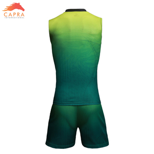 2024 nueva llegada ropa deportiva al aire libre uniforme de voleibol Material de poliéster de alta calidad Último precio de diseño - Product Image 3