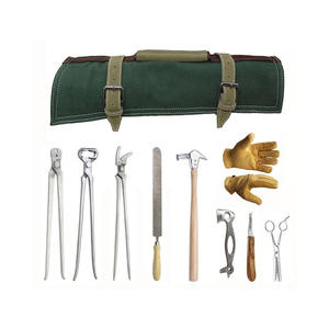 Kit d'outils de maréchal-ferrant de haute qualité ensemble de coupe de sabot pince râpe marteau couteau à sabot - Product Image 2
