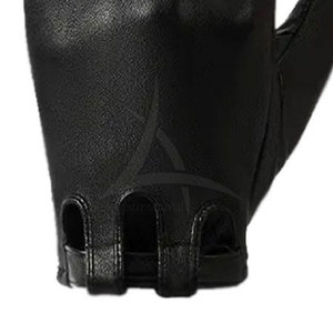 Gants d'hiver chauds et respirants en cuir doublés de laine pour hommes 2026, compatibles écran tactile, écologiques, pour la conduite en extérieur et usage quotidien - Product Image 5
