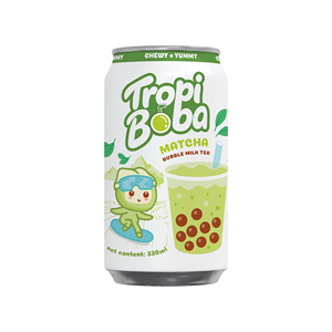 Jus de fruits Boba rafraîchissant en canette de 330 ml de la marque TROPI, 10 saveurs, certifié HACCP/Halal/FSSC, meilleur à servir froid, OEM, 24 mois - Product Image 2