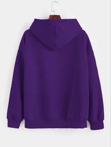 Pull en molleton d'entraînement actif personnalisé pour femmes Sweat à capuche en coton épais surdimensionné pour la saison du printemps - Product Image 6