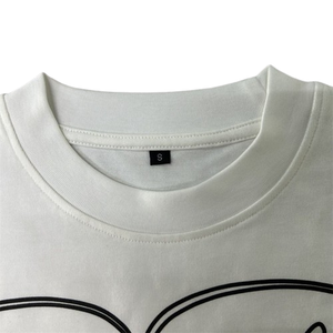 Alta calidad personalizada Dtg Puff Print Streetwear 300gsm Heavyweight Vintage algodón Tee hombres camisetas Boxy camiseta - Product Image 5