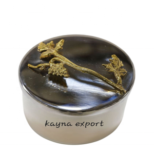 Fancy Decorative Aluminium Leaf Design Handmade Votive Candle Holder Gold Plated Christmas Home Decoration - Product Image 6