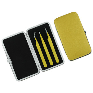Eyelash Extension Tweezers Tools <b>Kit</b> / Eyelash Artist Tools <b>Kit</b> With matching Color Tweezers BY ZACHARY INDUSTRIES - Product Image 3