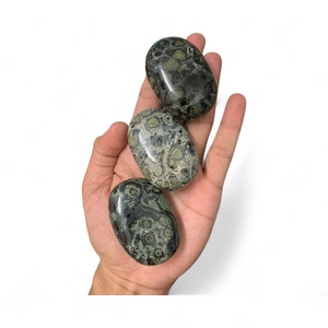 Piedra de Palma de Jaspe Kambaba MUNTAHA AGATE Premium al por Mayor, Cristal Curativo Pulido de Khambhat, India, para Colección - Product Image 1