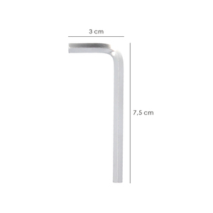 Chiave Allen Standard in Acciaio Cromo Vanadio Professionale 5,0 mm. - Product Image 2