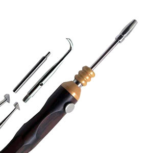 Juego de removedor de corona Premium Kit de herramientas de extracción de corona dental con mango y puntas con resorte Dispositivo de tracción de corona de acero inoxidable - Product Image 4