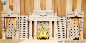 Decoración de Escenario de Boda Estilo Gran Marcaje Occidental, Tema Árabe Mágico, Decoración de Escenario de Boda con Temática Marroquí - Product Image 2