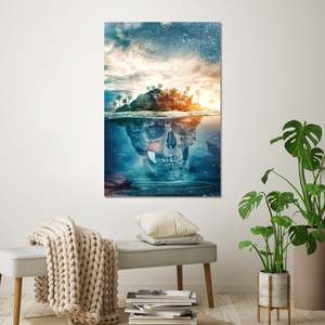 Modern Style Hidden Depths Paper <b>Poster</b> for Wall Use - Product Image 3