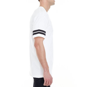 Venta al por mayor personalizado sublimación impresa hombres verano Camisetas bajo precio 100% bambú algodón corto moda adultos tamaño opciones - Product Image 3