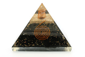 Venta al por mayor de piedras preciosas de turmalina negra natural Chips tallados Feng Shui piedra curativa para Reiki Orgonita pirámide meditación - Product Image 6