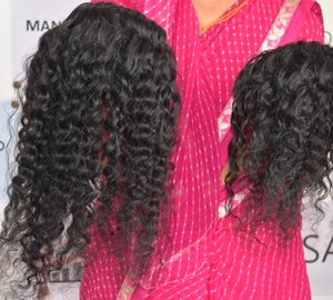 Vendeur 100% Remy Bouclés Bundles Lâche Vague Profonde Indien Vierge Extensions de Cheveux Humains Machine Double Trame Cuticule Aligné Cheveux - Product Image 3