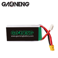 بطارية ليثيوم بوليمر GAONENG GNB 1000 مللي أمبير 2S 7.6 فولت HV 70C مع قابس XT30، بطارية عالية الجهد لطائرة FPV صغيرة بحجم 2 بوصة