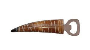 Article artisanal pour ouvre-bouteille de bière et de boisson froide ouvre-bouteille meilleure vente ouvre-bouteille en corne de buffle et de boeuf - Product Image 2