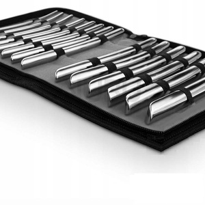 Dilatateurs utérins HEGAR 14 pièces, gynécologie chirurgicale, acier inoxydable de qualité médicale 304, étui en tissu, 4,0 mm à 17,0 mm, certifié CE - Product Image 5