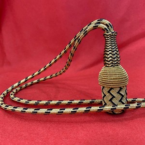 Nudo de espada OEM para uniformes de oficiales, accesorios y accesorios para uniformes, venta al por mayor, nudo de espada británico Shipman, alambre de oro ronpex - Product Image 3