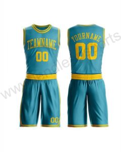 ชุดยูนิฟอร์มบาสเก็ตบอลไซส์ใหญ่ ระบายอากาศได้ดี ราคาสมเหตุสมผล ผลิตในปากีสถาน คุณภาพสูง ผลิตจากโพลีเอสเตอร์ 100% แห้งเร็ว มีหลายขนาด - Product Image 1