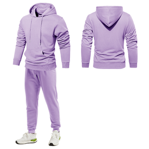 Survêtements de sport pour hommes, vente en gros par le fabricant, logo personnalisé, ensembles de survêtements personnalisés, couleur personnalisée, polyester/coton réversible - Product Image 5