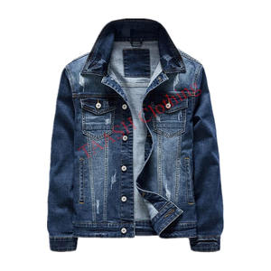 Veste en jean pour homme au style intemporel et quotidien, conçue pour un style urbain confiant, coupe raffinée et port moderne confortable - Product Image 1
