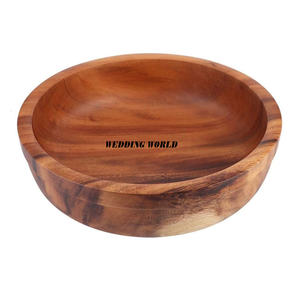 Wooden <b>Luxury</b> <b>Chocolate</b> Bowl for Middle East Ramadan Round Shape New Sweet Bowl Top Selling <b>Luxury</b> Wood <b>Chocolate</b> Bowl - Product Image 1