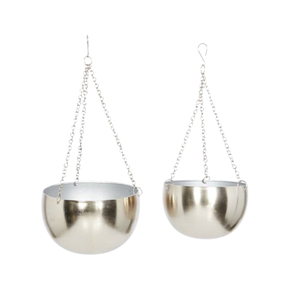 Venta personalizada, maceta colgante decorativa para exteriores, macetas de Metal minimalistas de Metal de alta calidad, decoración de plantas verdes - Product Image 6