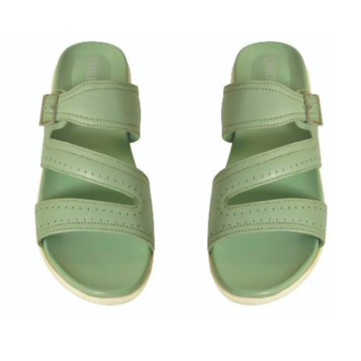 Green Cross Slippers Stylish Comfortable Footwear