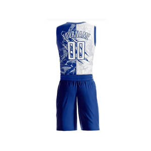 Ensemble de maillots de basket-ball unisexe en polyester à séchage rapide personnalisable réversible taille plus respirant pour enfants adultes personnalisable - Product Image 6