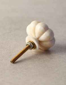 Bouton en métal osseux tiroir d'armoire armoire commode accessoire de quincaillerie pour cuisine et salle de bain fabriqué en Inde - Product Image 2