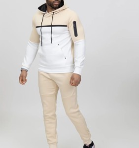 Chándal para hombre, chándal de algodón y poliéster, diseño de tu propio chándal para hombre, chándal para correr para hombre, Sudadera con capucha y bolsillo de canguro - Product Image 3