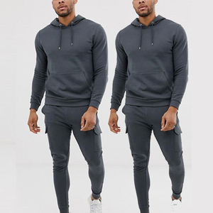 Survêtements décontractés pour hommes, en polyester/coton, imprimés, couleur unie, taille plus, à capuche, style unique, fabrication sur mesure, matériau durable - Product Image 5