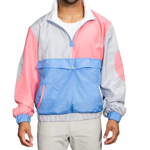 Impermeable de Lona con Cuello Alto para Hombre y Mujer, Diseño Personalizado Premium 2025, Chaqueta Cortavientos de Color Sólido, Sudadera Informal al por Mayor - Product Image 1