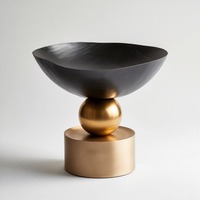 Sovereigndip Eetkom Erfstuk Luxe Handgemaakte Antieke Koperen Serveerschaal Met Ingewikkelde Koninklijke Gravures En Vintage Afwerking