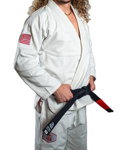 Meilleure qualité adulte BJJ Kimono demi-doublé respirant artistique veste Ripstop pantalon broderie directe Jiu Jitsu Gis au meilleur prix - Product Image 3
