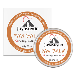 Baume pour pattes d'animaux de compagnie biologique ELEVE pour chiens et chats, crème naturelle pour le soin des pattes, hydratante, réparatrice, douce et facile à utiliser, simple et pratique, 60g - Product Image 1